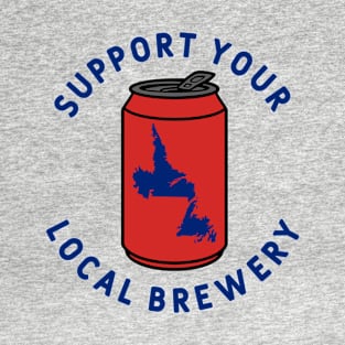 Support Your Local Brewery Newfoundland and Labrador T-Shirt